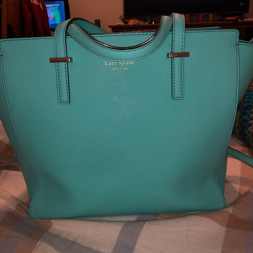 Kate Spade ♠️ large cross body teal